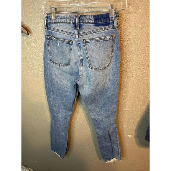 Abercrombie and Fitch High Rise Mom Jeans Size 24 - Picture 3 of 5